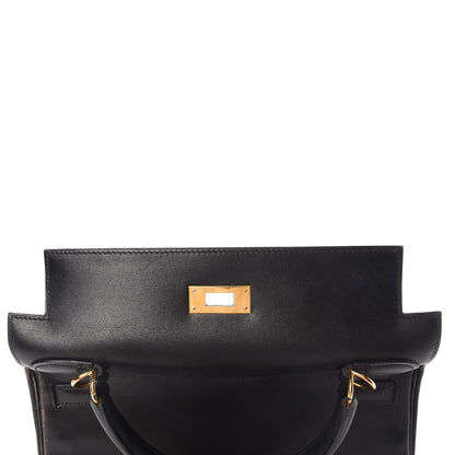 Hermes Box Kelly Retourne 28 Black 23 of 39