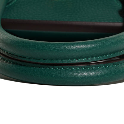 Hermes Taurillon Clemence Birkin 30 Malachite 18 of 19