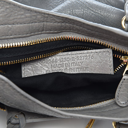 Balenciaga Agneau Giant 12 Gold Hardware Mini City Gris Pyrite 7 of 11