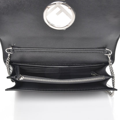 Fendi Vitello Liberty Pearl F is Fendi Wallet On Chain Black 5 of 7