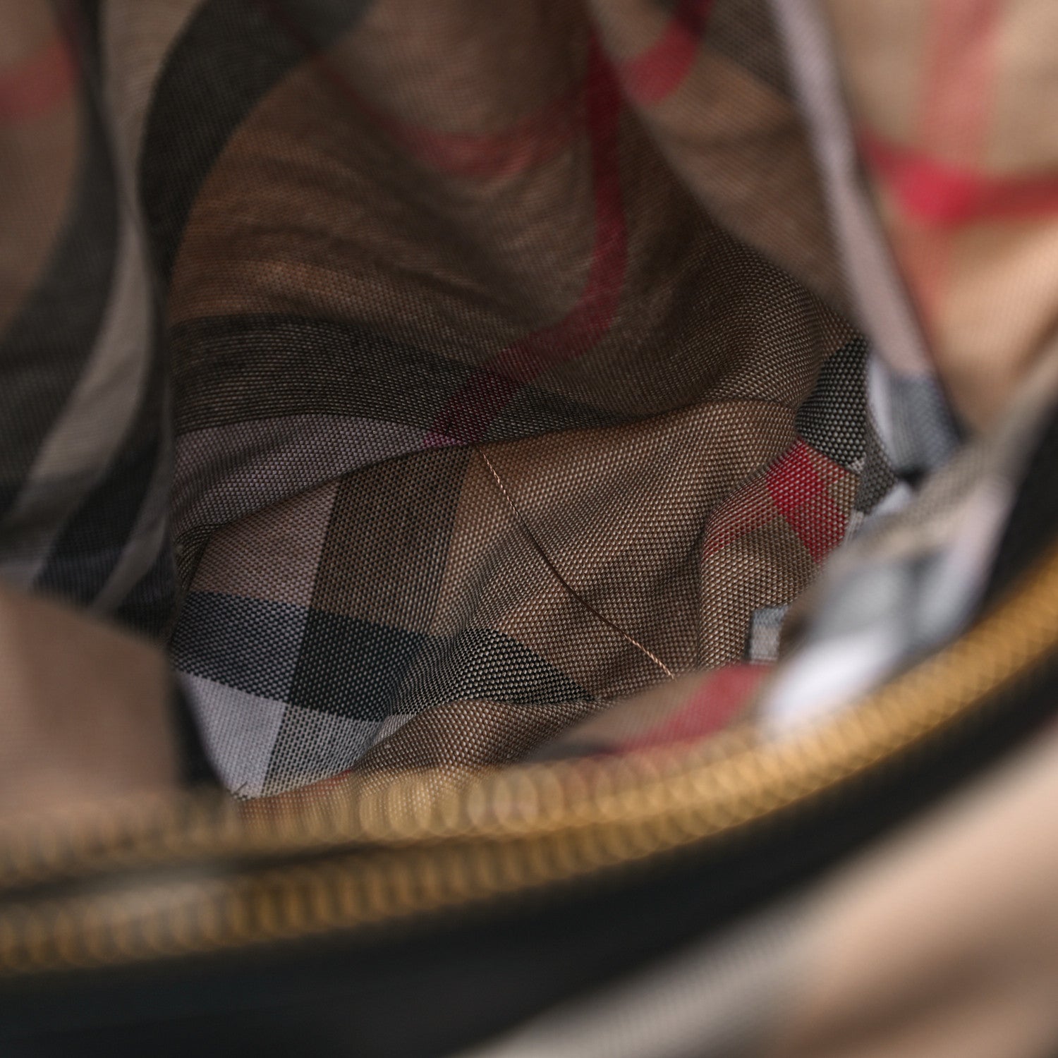 Burberry Nylon Bridle Calfskin Medium Gosford Hobo Trench 17 of 24