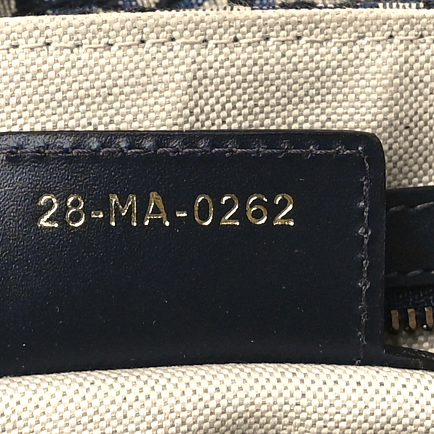 Oblique Saddle Bag With Strap Blue