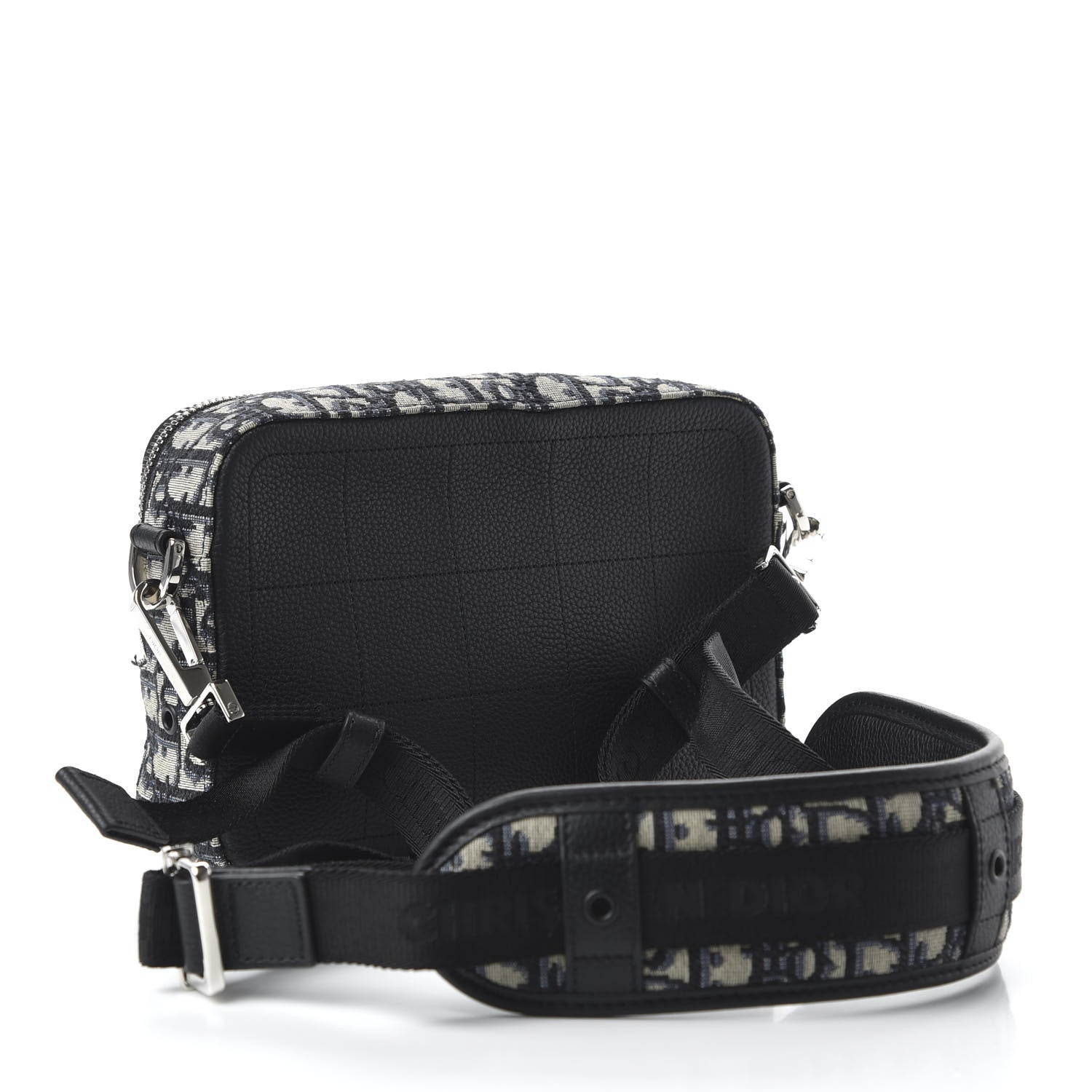 Christian Dior HOMME Oblique Safari Messenger Blue 3 of 10