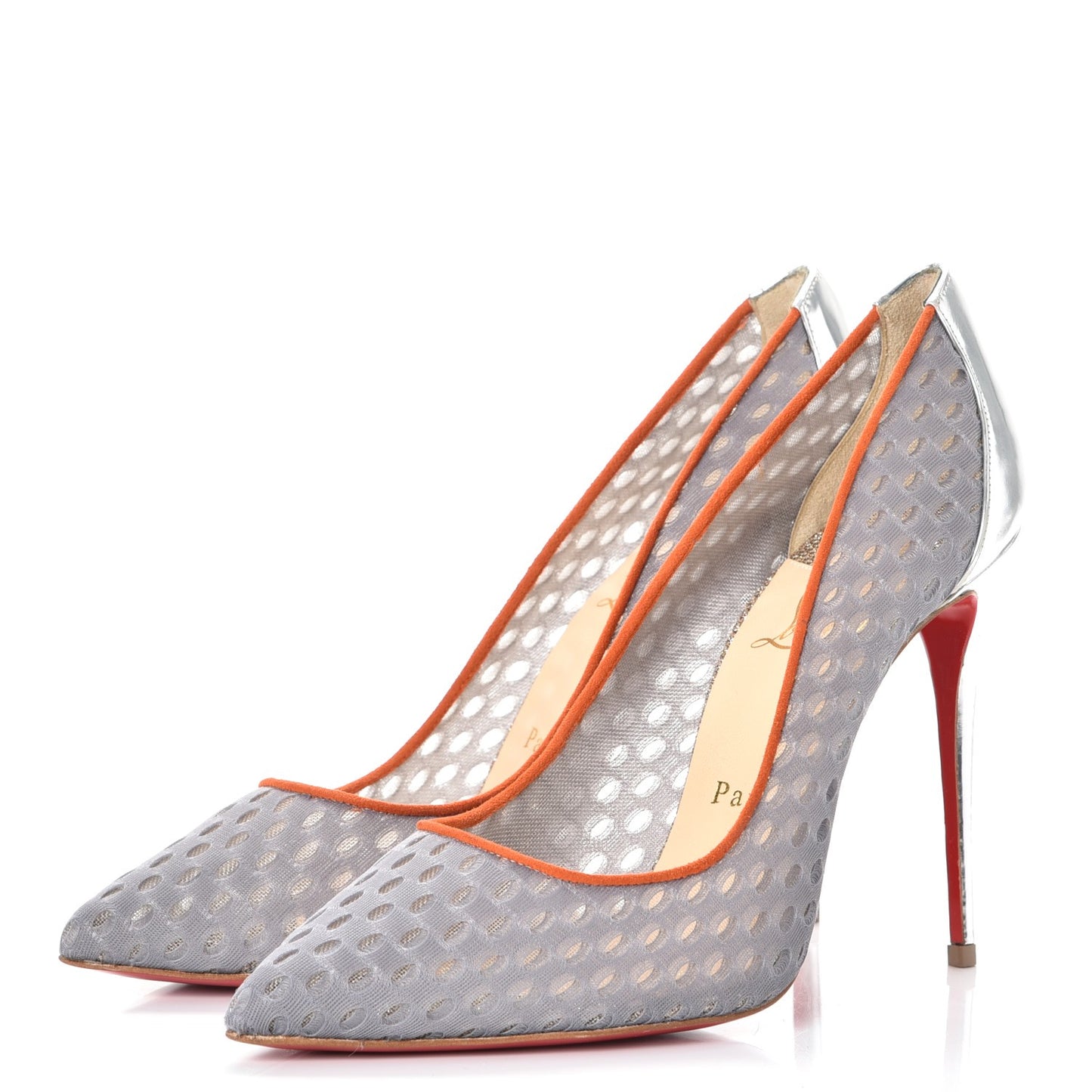 Fishnet Suede Follies Resille 100 Pumps 38