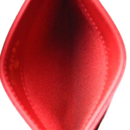 Chanel Caviar Quilted Card Holder Red 5 of 8