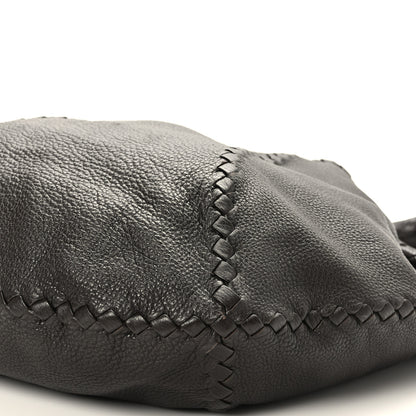 Bottega Veneta Cervo Deerskin Large Hobo Ebano 7 of 7
