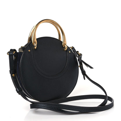 Chloe Calfskin Suede Small Pixie Bag Full Blue 3 of 8