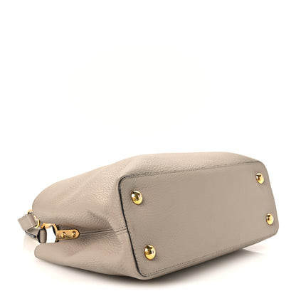 Louis Vuitton Taurillon Capucines PM Galet 4 of 9