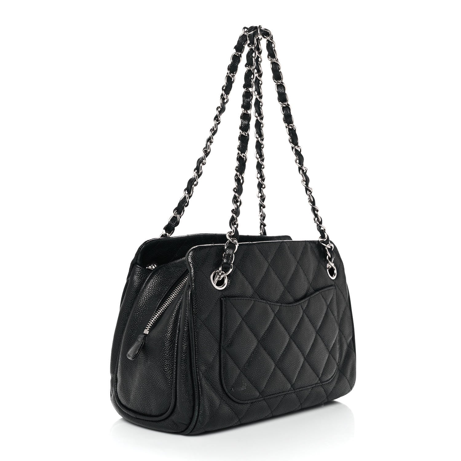 Chanel Caviar Quilted Tote Black 3 of 9