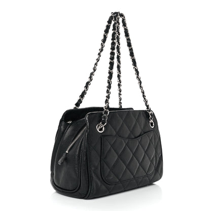 Chanel Caviar Quilted Tote Black 3 of 9