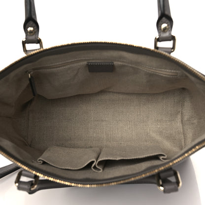 Gucci Soft Microguccissima Small Zippered Satchel Loess 5 of 9