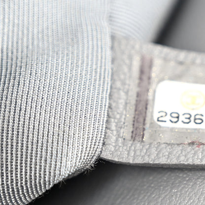 Chanel Lambskin Quilted Maxi Chanel 19 Flap Grey 7 of 10
