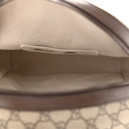 Gucci GG Supreme Monogram Calfskin Web Small Ophidia Day Backpack Beige Ebony New Acero 5 of 10