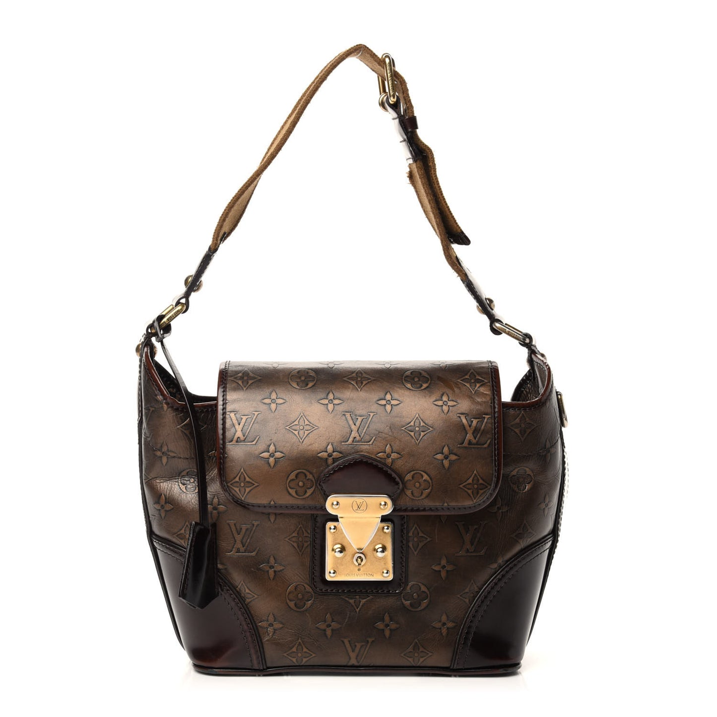 Monogram Embossed Sergent PM Bronze