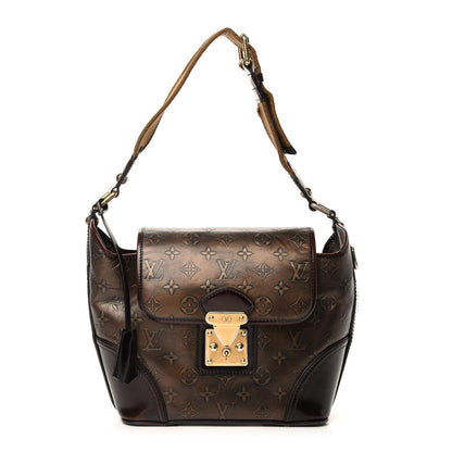 Louis Vuitton Monogram Embossed Sergent PM Bronze 1 of 15