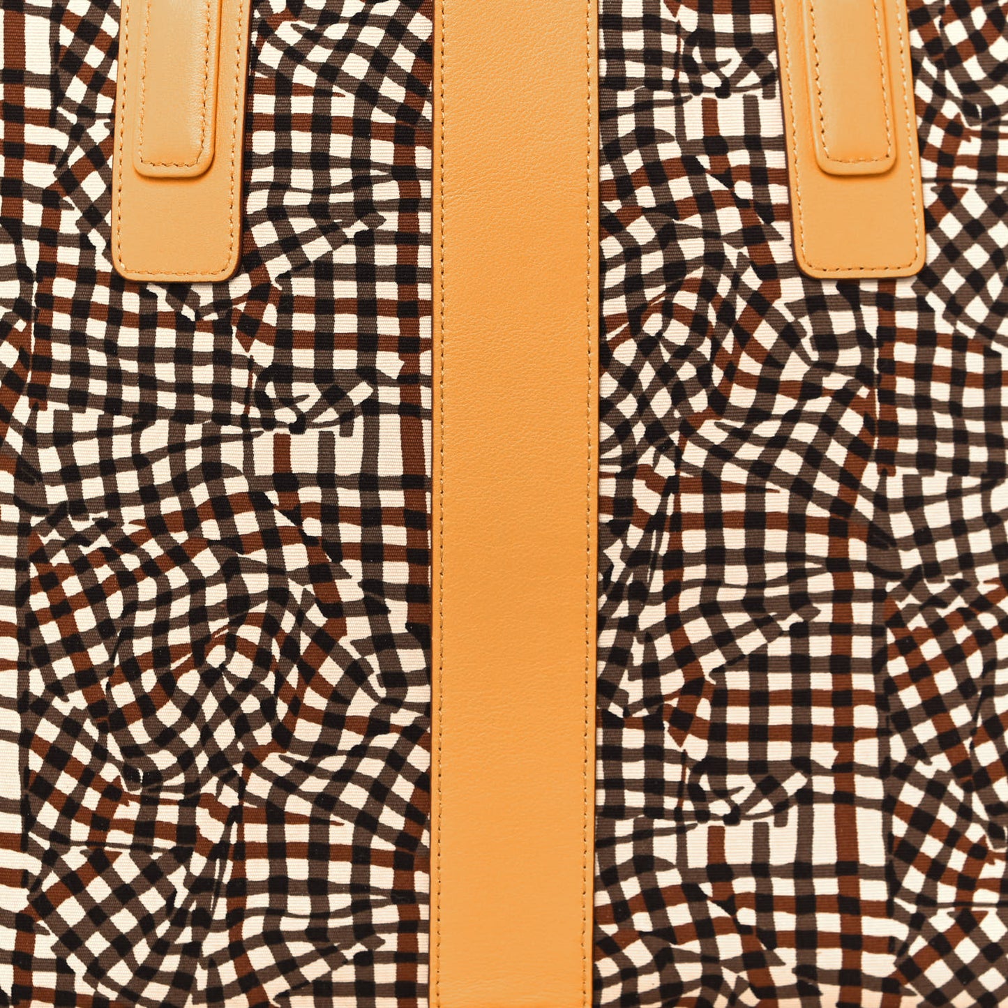 Visetos Medium Liz Reversible Shopper Tote Cognac Yellow