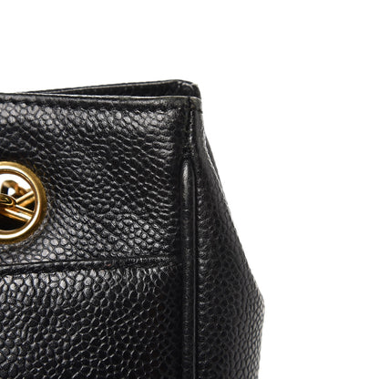 Chanel Caviar CC Shoulder Bag Black 15 of 16