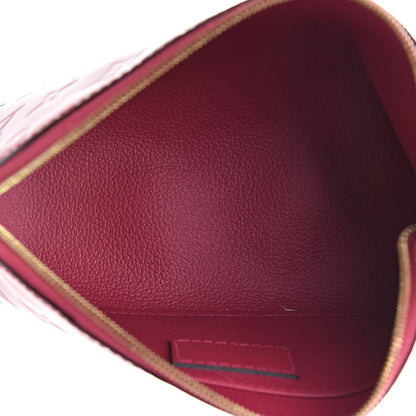 Louis Vuitton Vernis Cosmetic Pouch Rose Indien 5 of 14