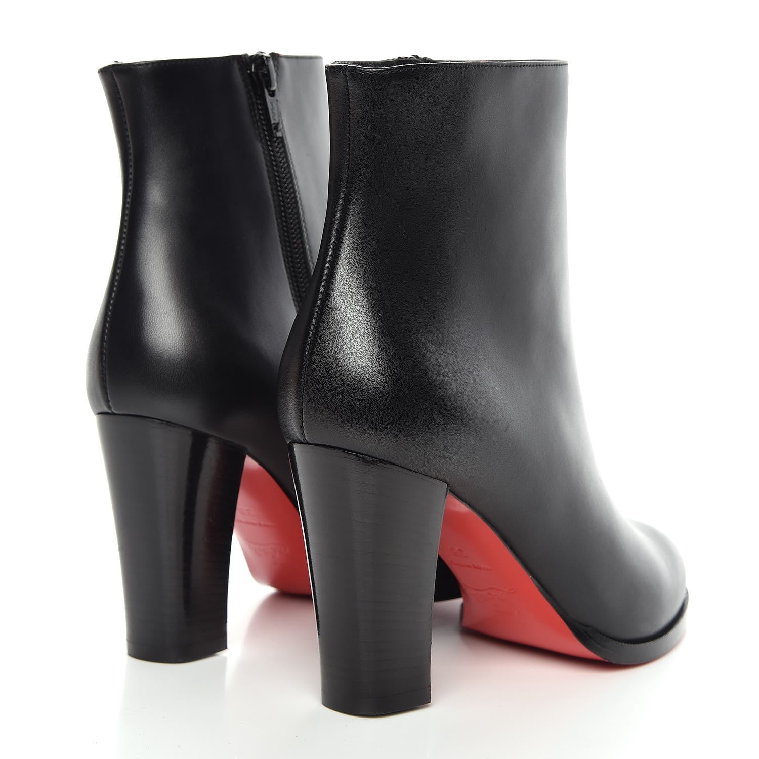 Christian Louboutin Calfskin Adox 85 Ankle Boots 36 Black 4 of 8