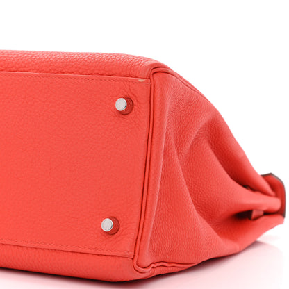 Hermes Togo Kelly Retourne 35 Rose Jaipur 10 of 13