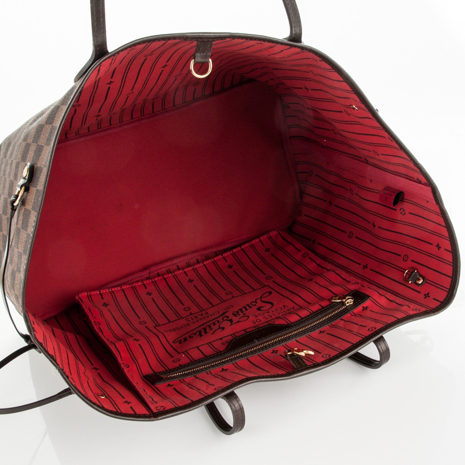 Louis Vuitton Damier Ebene Neverfull GM 5 of 7