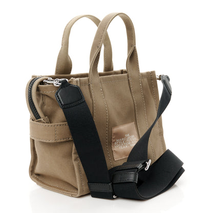 Marc Jacobs Cotton Canvas Small The Traveler Tote Bag Slate Green 3 of 10