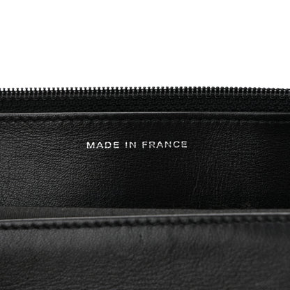 Chanel Caviar Timeless CC Wallet On Chain WOC Black 7 of 11