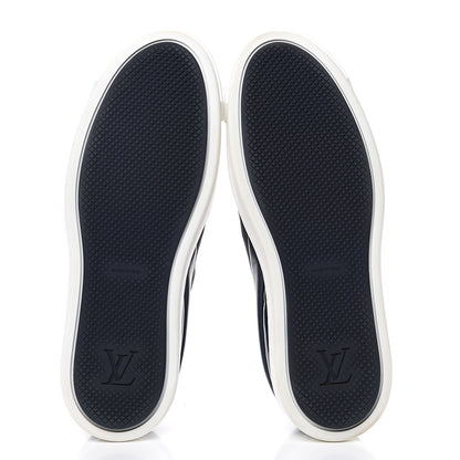 Louis Vuitton Denim Monogram Tempo Sneakers 36 Blue 5 of 9
