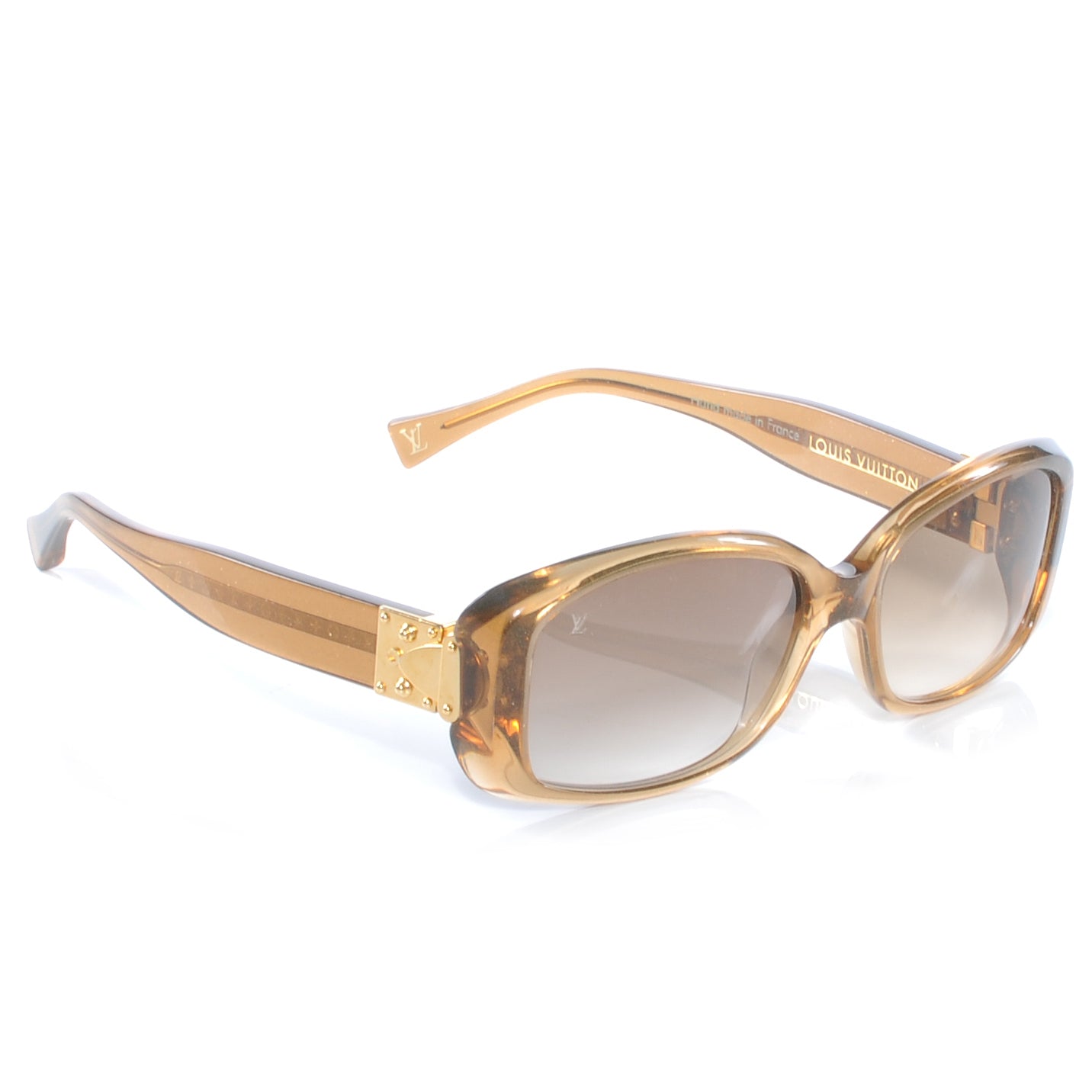 Louis Vuitton Soupcon GM Sunglasses Light Glitter Honey 2 of 5