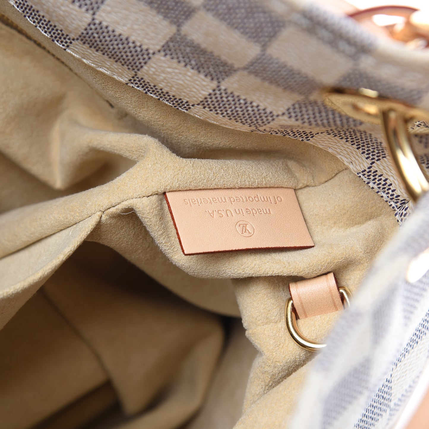 Damier Azur Artsy MM