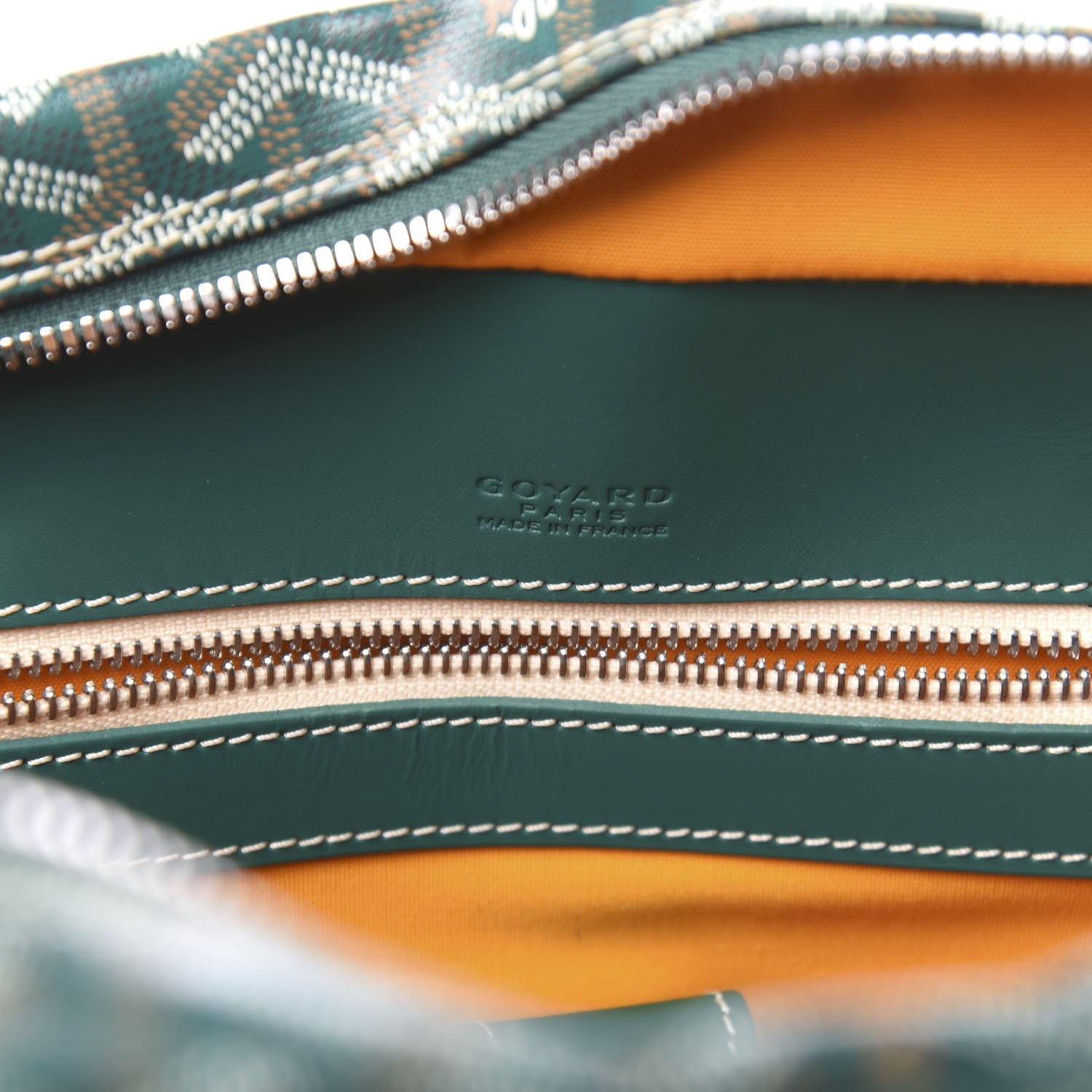 Goyard Goyardine Ambassade MM Briefcase Green 6 of 11