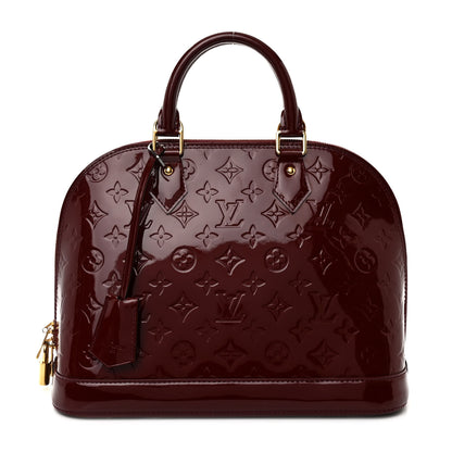 Louis Vuitton Vernis Alma PM Magenta 1 of 11