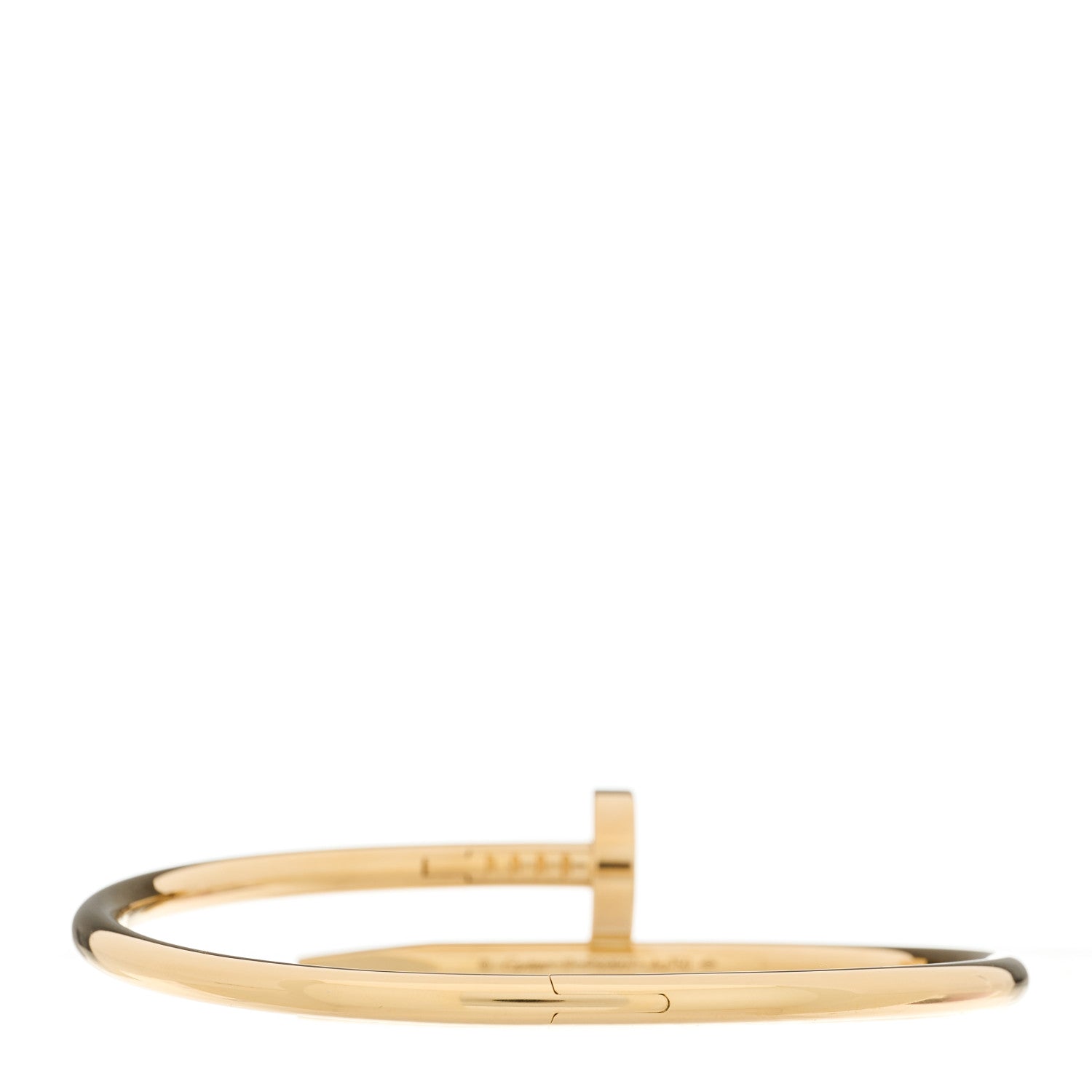 Cartier 18K Yellow Gold Juste Un Clou Bracelet 17 2 of 4