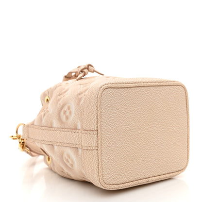 Louis Vuitton Empreinte Monogram Summer Stardust Nano Noe Beige Clair 4 of 7