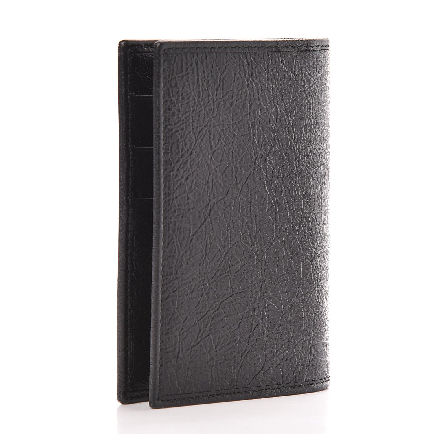 Gucci Fluffy Calfskin Morpheus Passport Case Black 3 of 8
