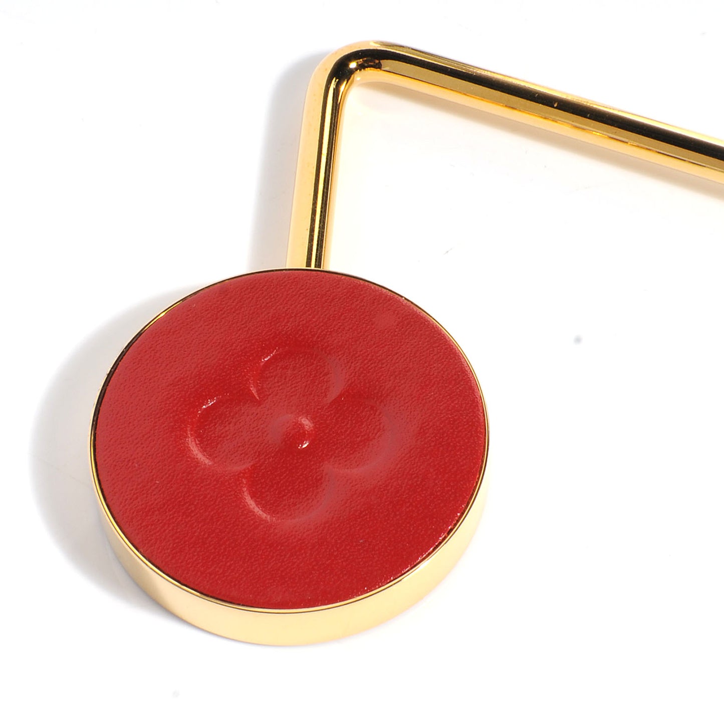 Purse Hook Red Gold VIP