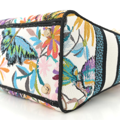 Christian Dior Canvas Toile De Jouy Embroidered Fantastica Medium Lady D-Lite Multicolor 10 of 10