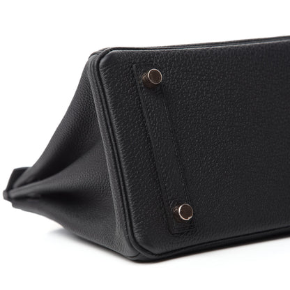 Hermes Togo Birkin 25 Black 6 of 11