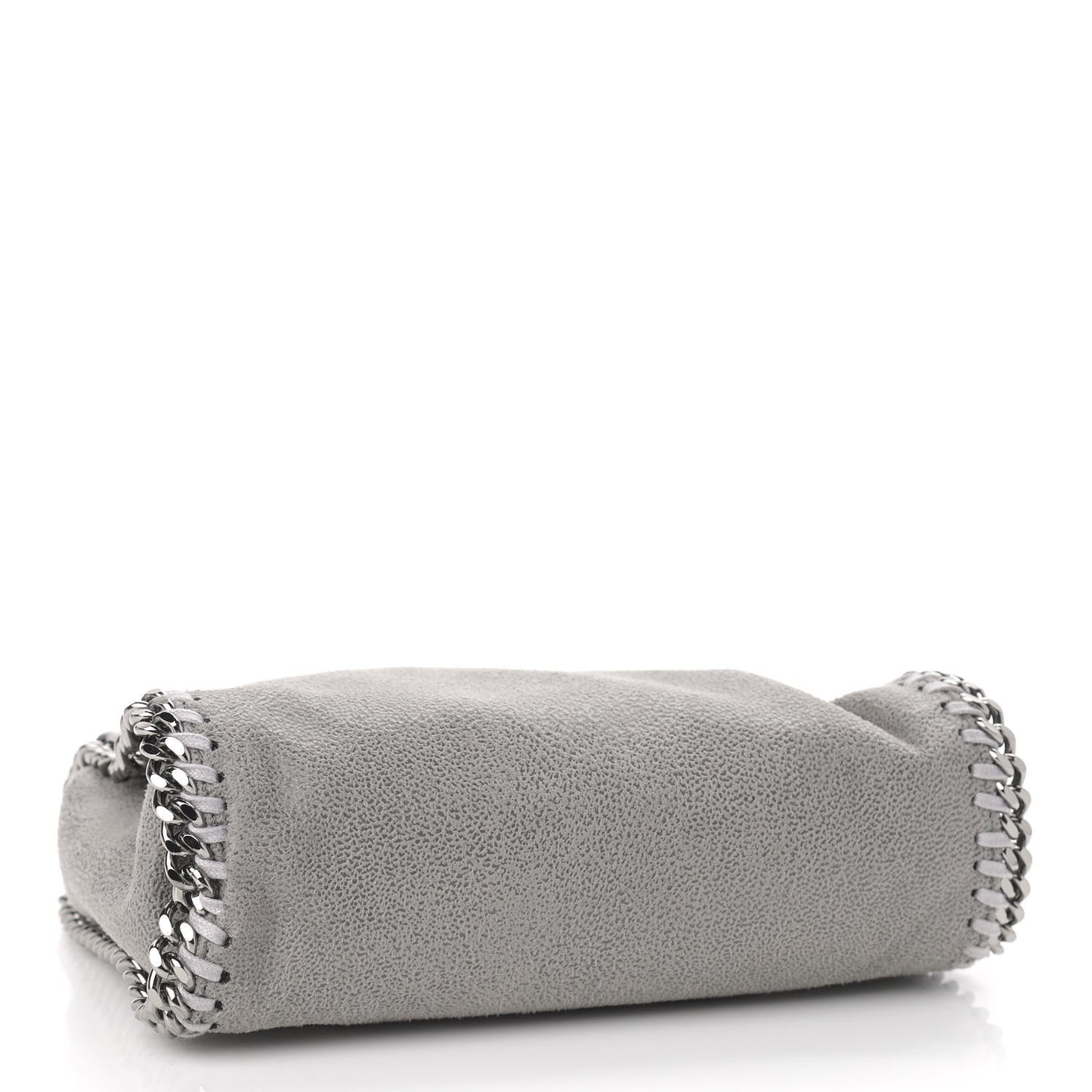 Shaggy Deer Falabella Fold Over Tote Grey