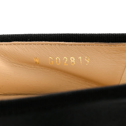 Chanel Lambskin Patent Cap Toe Ballerina Flats 41 Black 6 of 9