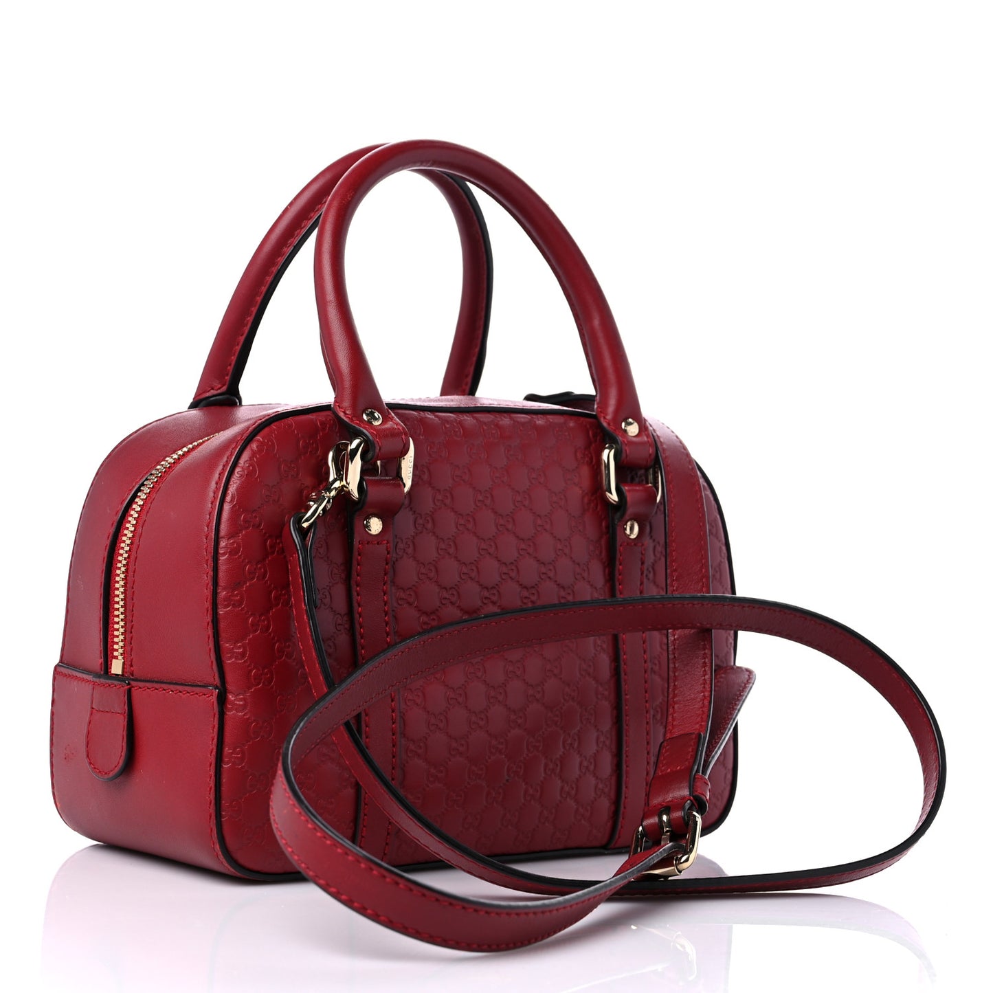 Microguccissima Small Crossbody Bag Rosso