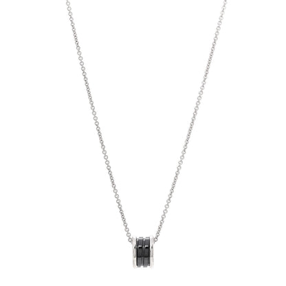 Bulgari Sterling Silver Ceramic Save The Children Pendant Necklace 1 of 9