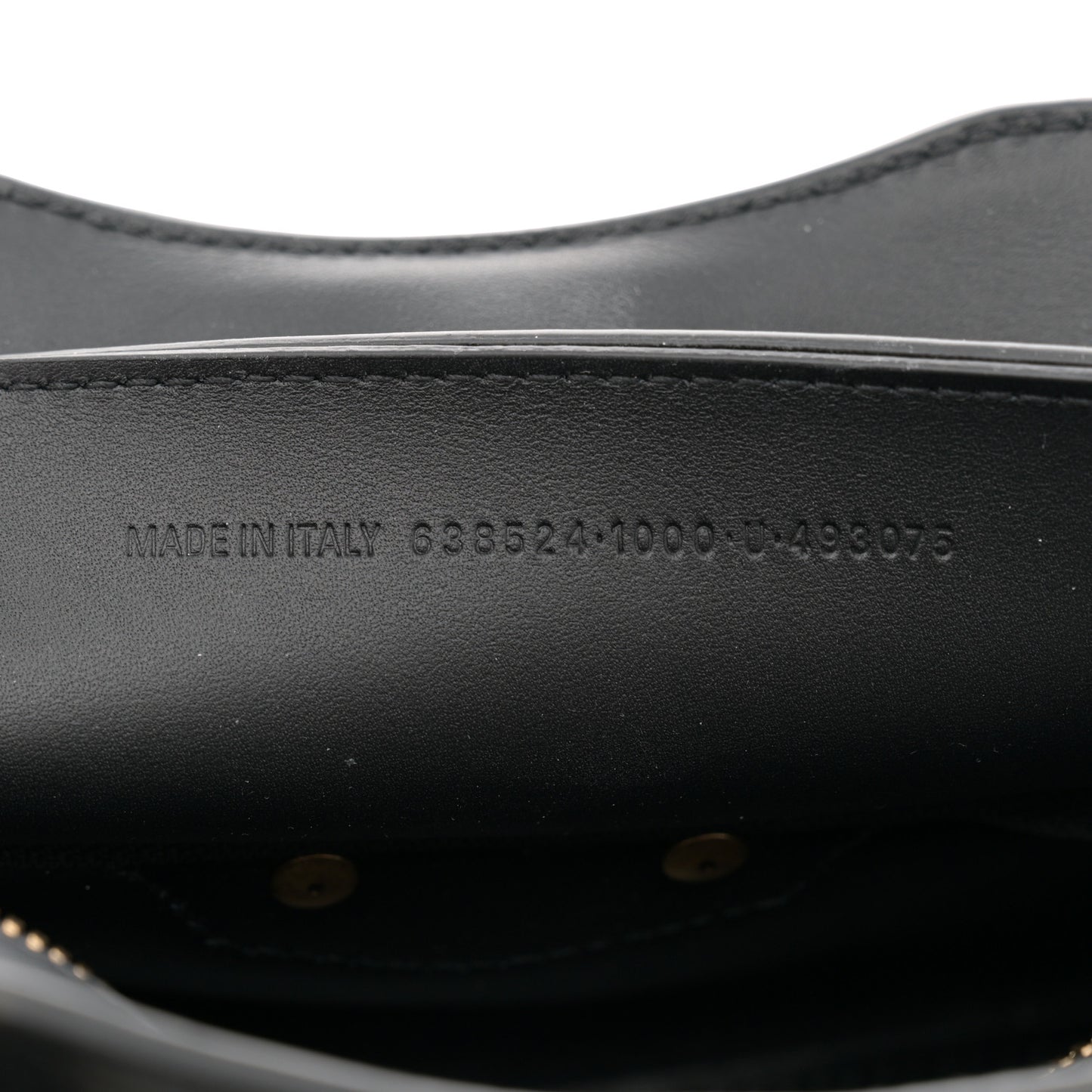 Smooth Calfskin Neo Classic Gold Hardware Mini City Black