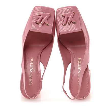 Louis Vuitton Electric Epi Shake Slingback Pumps 37 Pink 2 of 10