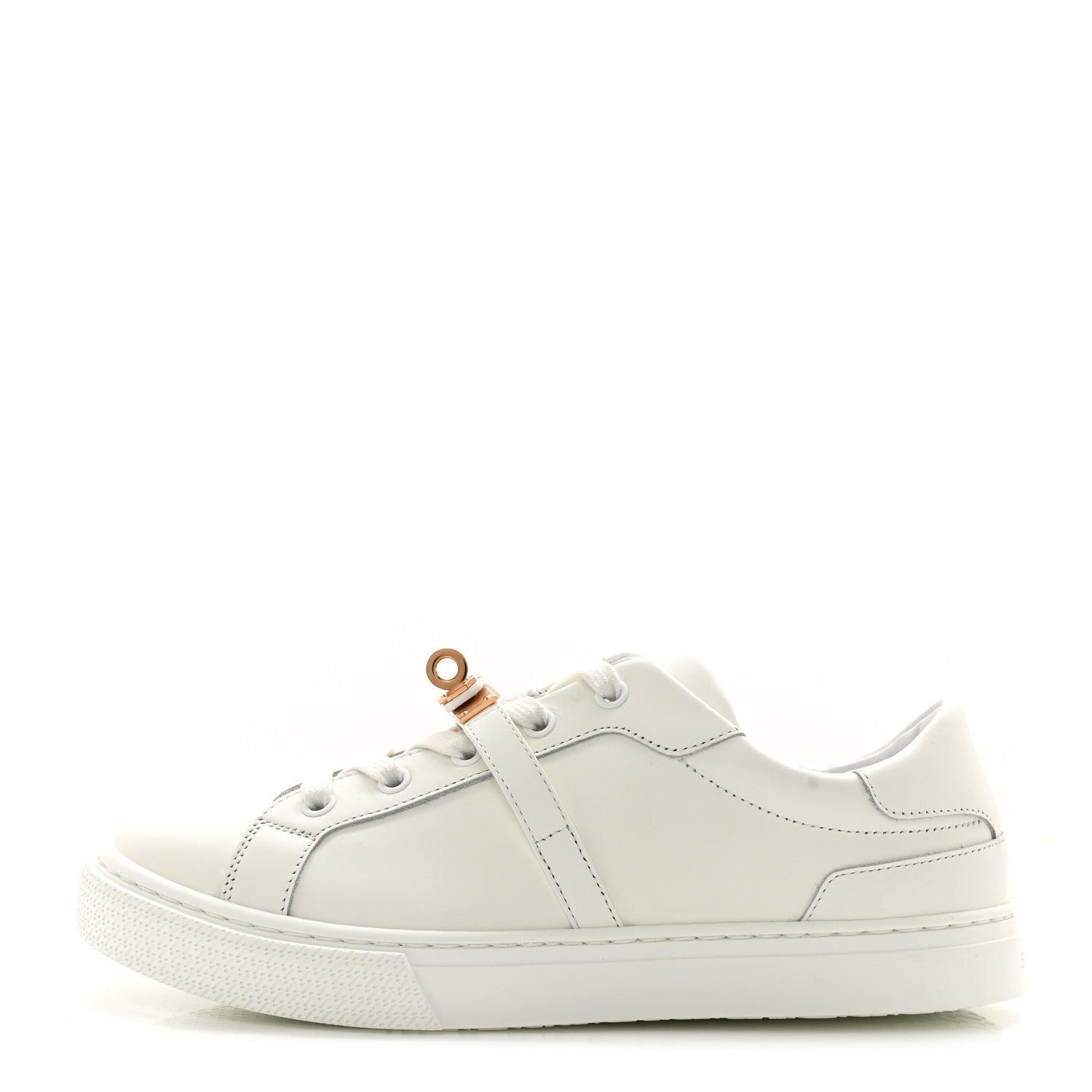 Hermes Calfskin Day Sneakers 38 White 1 of 9