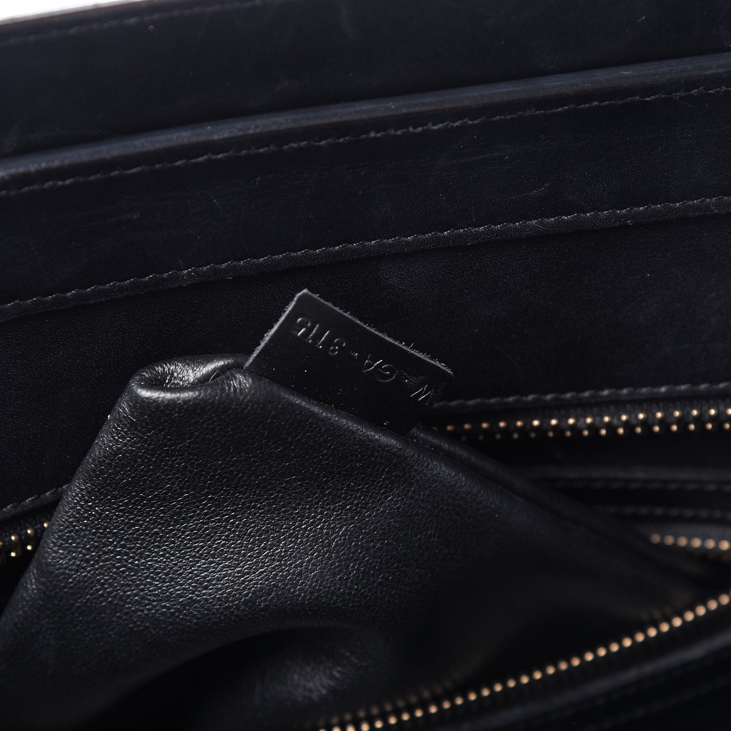 Bullhide Calfskin Suede Mini Tri-Color Luggage Dark Ruby