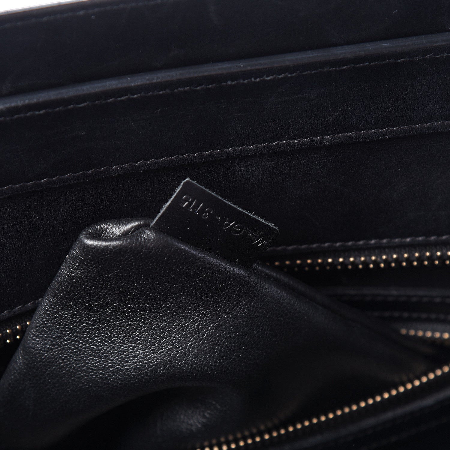 Celine Bullhide Calfskin Suede Mini Tri-Color Luggage Dark Ruby 7 of 20