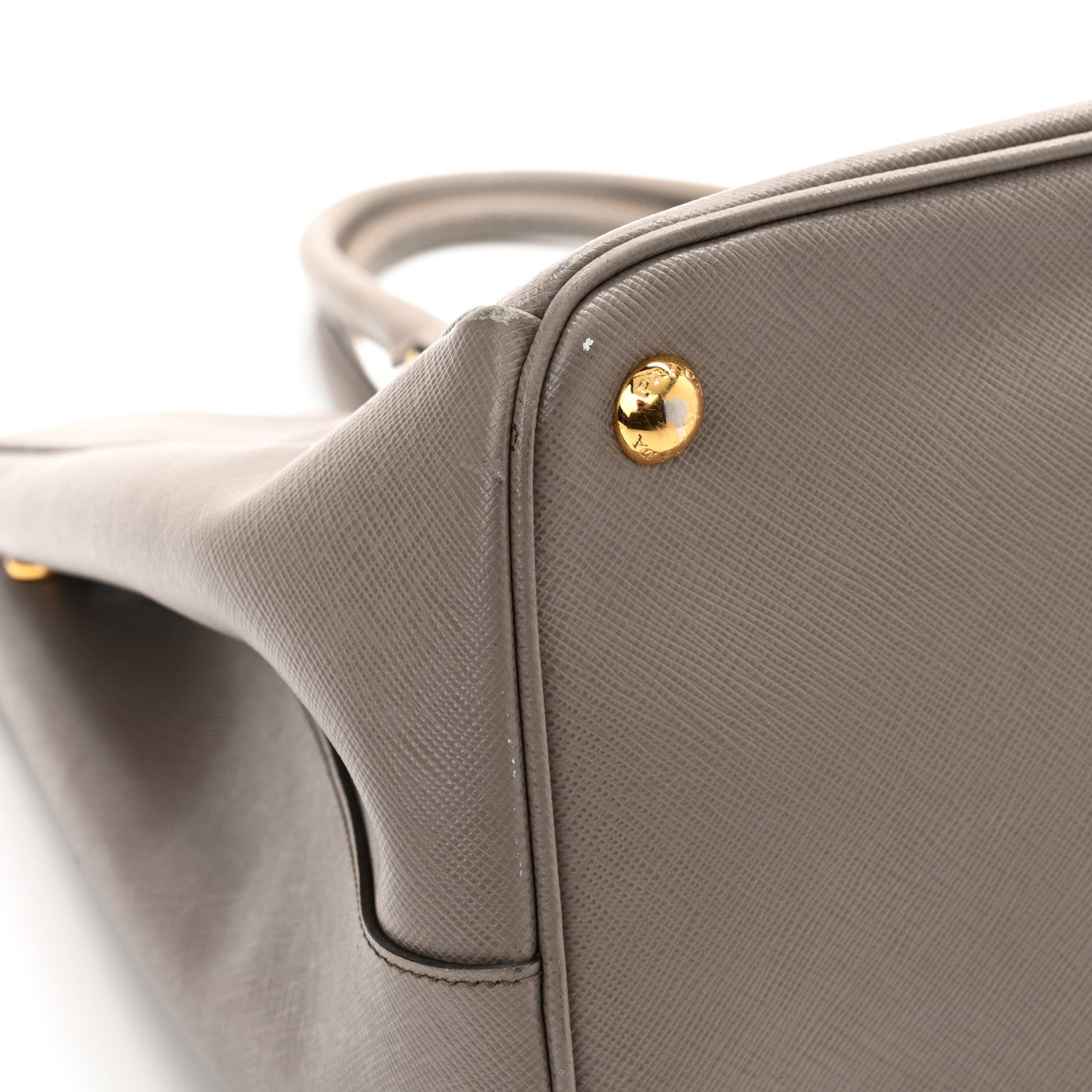 Prada Saffiano Lux Large Tote Argilla 13 of 18