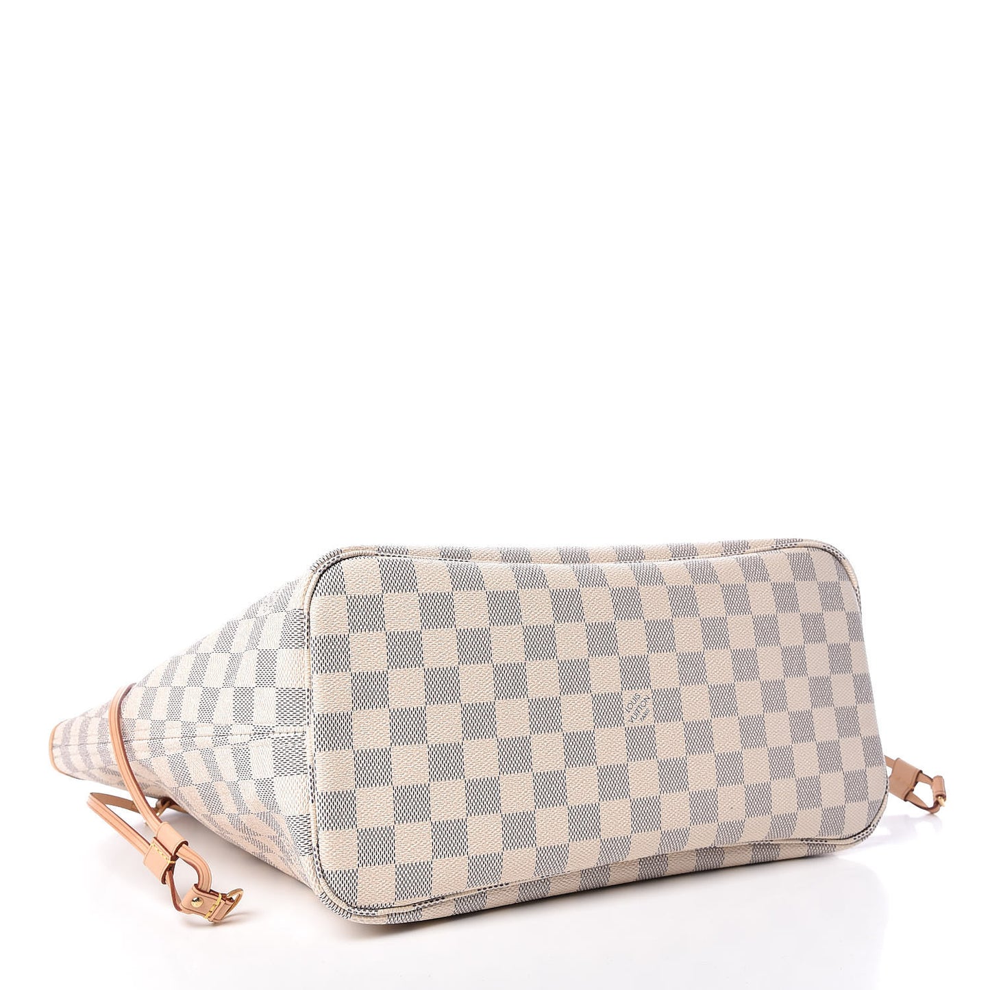 Damier Azur Neo Neverfull MM Rose Ballerine