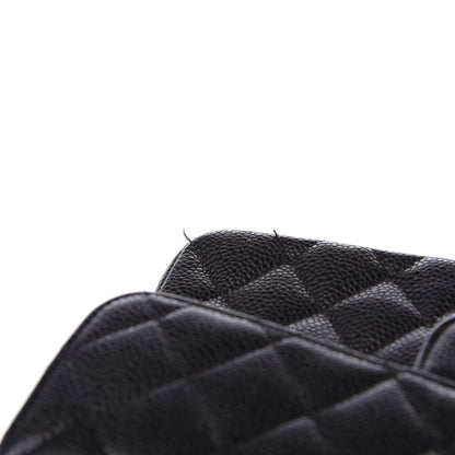 Chanel Caviar Quilted Small Double Flap Black 10 of 13